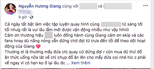 Hương Giang, NTK Hà Duy, sao Việt